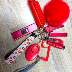 Glamorous Safety Keychain